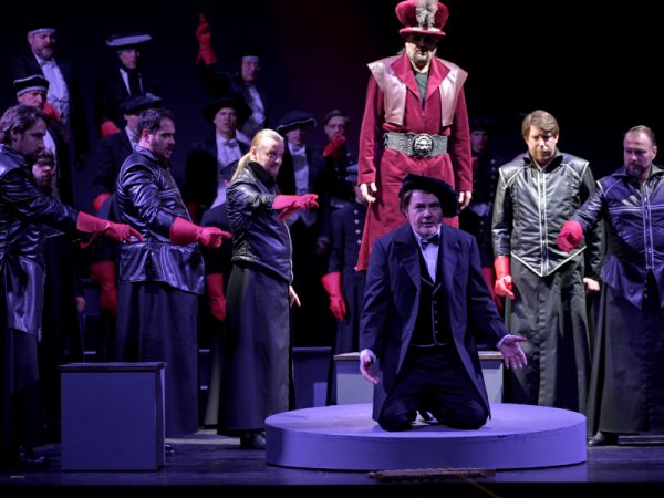 Richard Wagner: Tannhäuser, Národní divadlo moravskoslezské, 2023 – Martin Gurbaľ a Gianluca Zampieri (zdroj foto Martin Popelář)