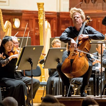 Roméo et Juliette – Julian Steckel, Symfonický orchestr hl. m. Prahy FOK, 7. června 2023 (zdroj Symfonický orchestr hl. m. Prahy FOK, foto Petr Dyrc)