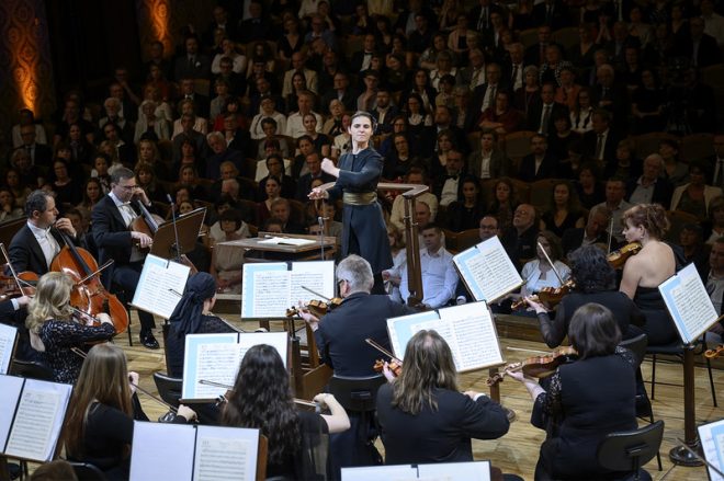 Pražské jaro, PKF – Prague Philharmonia & Oksana Lyniv, 28. května 2023 – Oksana Lyniv (foto Petra Hajská)