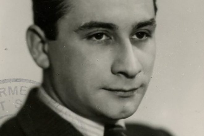 Karel Ančerl, portrétní foto, 1936 (zdroj Ivan Bierhanzl)