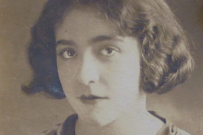 Valerie Ančerlová, roz. Vigová (1908–1944), 1. manželka Karla Ančerla, zavražděna nacisty v Osvětimi (zdroj Ivan Bierhanzl)