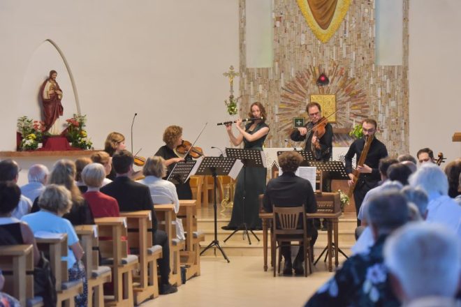 Festival Janáček a Luhačovice: Boemo Virtuoso – Jana Semerádová, Collegium Marianum, Kostel svaté rodiny, Luhačovice (zdroj Festival Janáček a Luhačovice)