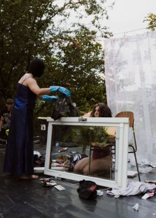 Manus Art Collective: The End of Blaho, open air (foto Ekatarina Fonina)