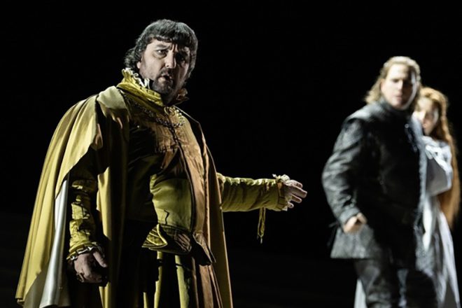 Giuseppe Verdi: Trubadúr, Royal Opera House Covent Garden – Ludovic Tézier (foto Camilla Greenwell)