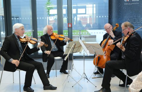 Panochovo kvarteto (zdroj Setkávání s klasickou hudbou v Dolních Břežanech)
