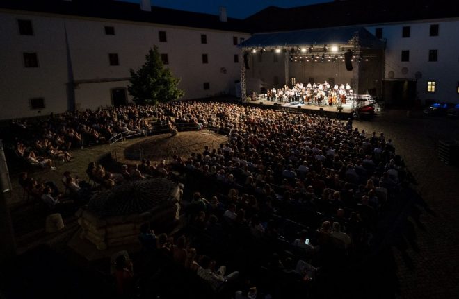 Mezinárodní hudební festival Špilberk: Janáčkova filharmonie Ostrava – Carpe noctem, 23. srpna 2023 (zdroj Janáčkova filharmonie Ostrava)