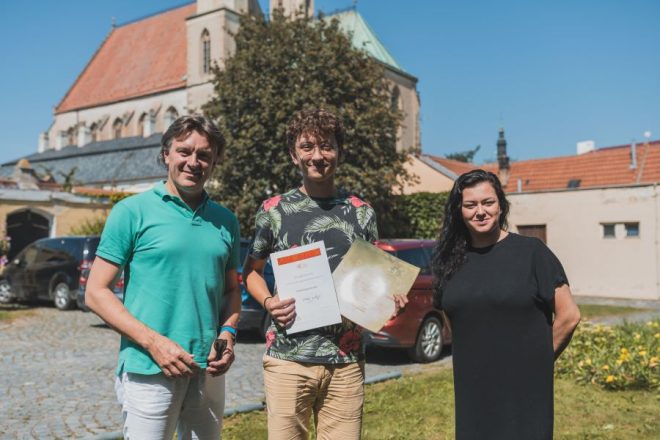 Letní hudební akademie Kroměříž 2023: Tomáš Netopil, Tomáš Kalousek, Jana Kubáčová (zdroj Letní hudební akademie Kroměříž)