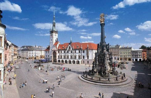Horní náměstí v Olomouci (zdroj Olomouc)