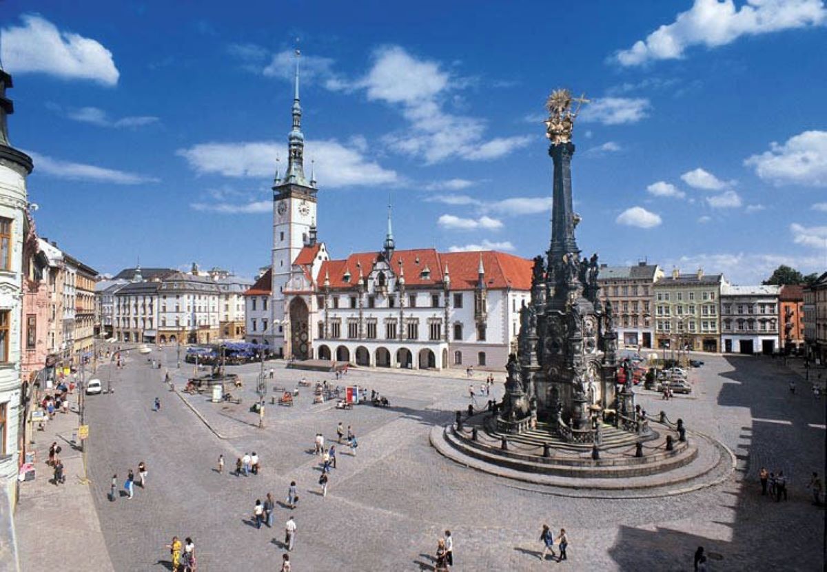 Horní náměstí v Olomouci (zdroj Olomouc)