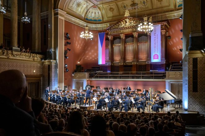 Dvořákova Praha, 10. září 2023, Rudolfinum – Gil Shaham, Lahav Shani a Israel Philharmonic Orchestra (foto Petra Hajská)