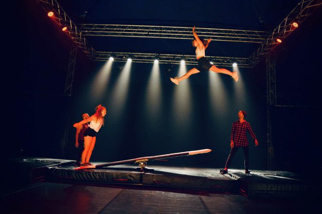 Letní cirkusové miniatury (foto František Ortmann, Letní Letná 2023)