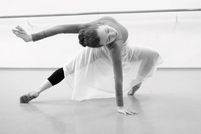 Ze zkoušek baletu Princezna Hyacinta (foto Petra Svojšová, DFXŠ)