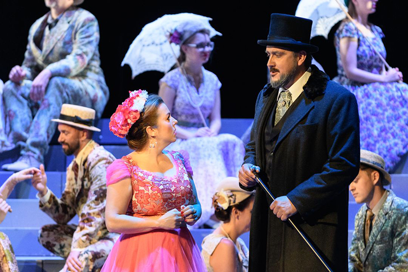 Jules Massenet: Manon, Divadlo J. K. Tyla Plzeň, Velké divadlo – Jana Sibera a Miloš Horák (foto Martina Root)