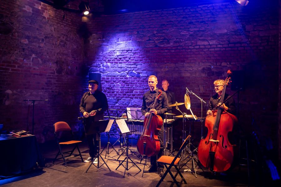 Jindřich Pavliš, Balázs Adorján, Ivan Hoznedr, Pavel Klečka (zdroj PKF—Prague Philharmonia)