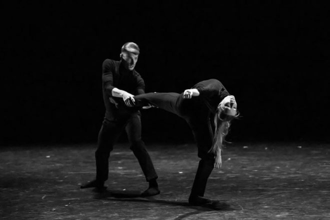 Natálie Paulasová a Aleš Krátký v představení Pražského komorního baletu (foto Mario Bakuš)