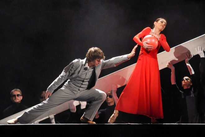 Zuzana Hradilová v baletu Smrt v Benátkách (foto archiv DJKT)