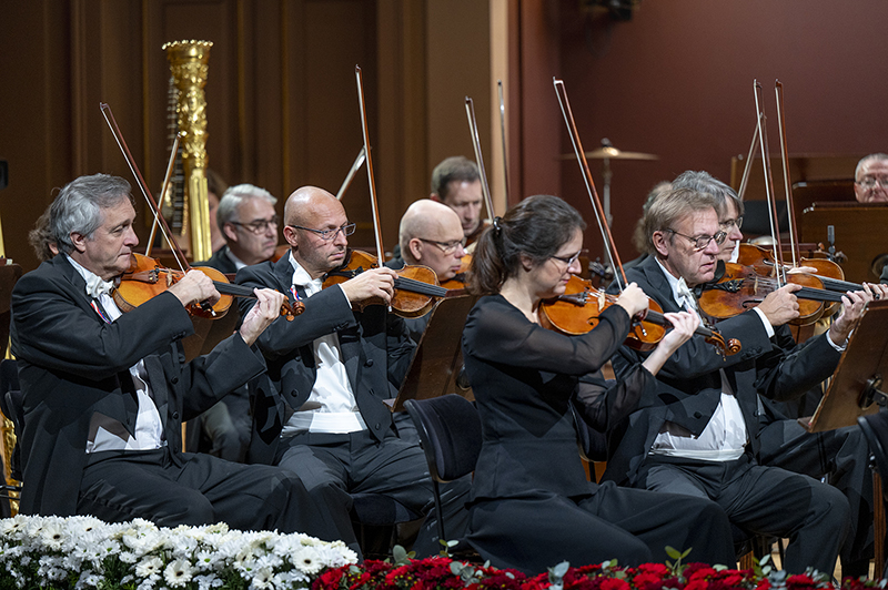 Česká filharmonie • Koncert pro svobodu a demokracii, 16. listopadu 2023, Rudolfinum (foto Petr Kadlec)