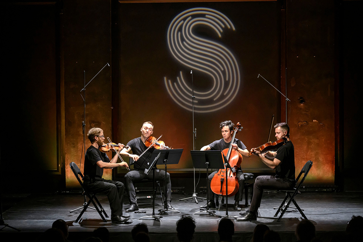 Prague Sounds – JACK Quartet: Zorn, 6. listopadu 2023, La Fabrika (foto Petra Hajská)