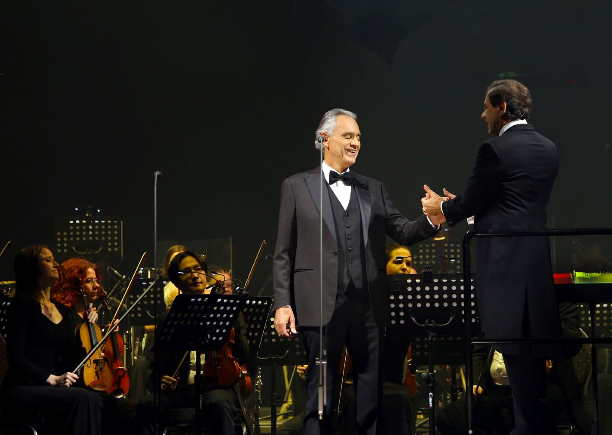 Andrea Bocelli, Marcello Rota, Plzeňská filharmonie, 17. listopadu, Vídeň (zdroj Filharmonie Plzeň)
