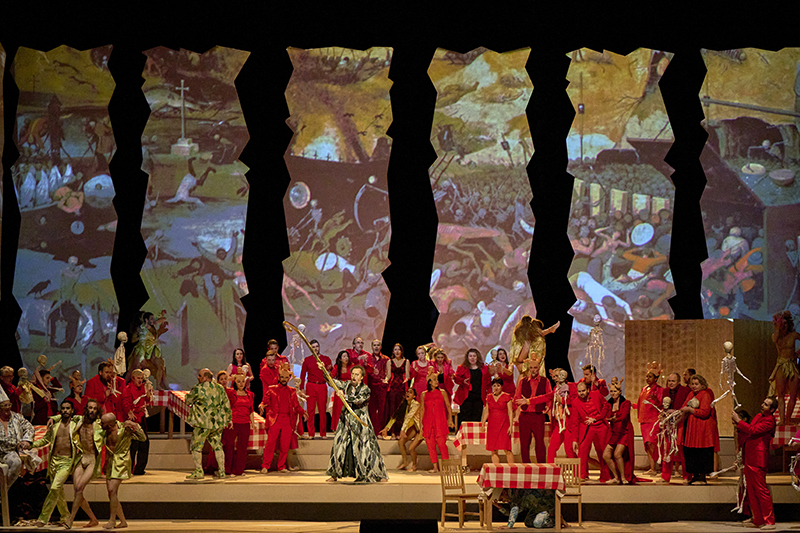 György Ligeti: Le Grand Macabre, Wiener Staatsoper (foto Michael Pöhn)