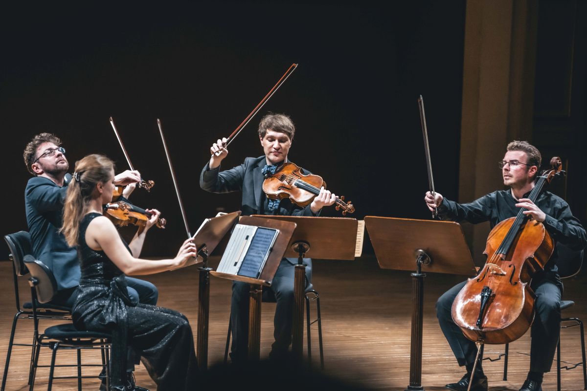 Julia Fisher Quartet, 20. listopadu 2023, Rudolfinum, Praha (foto Petr Chodura)