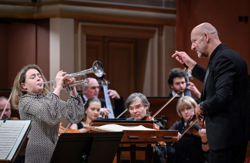 PKF a Lucienne Renaudin Vary: Krejčí, Hummel, Veit, Mendelssohn-Bartholdy – Lucienne Renaudin Vary, Emmanuel Villaume, 3. prosince 2023, Rudolfinum (zdroj PKF — Prague Philharmonia, foto Ivan Malý)