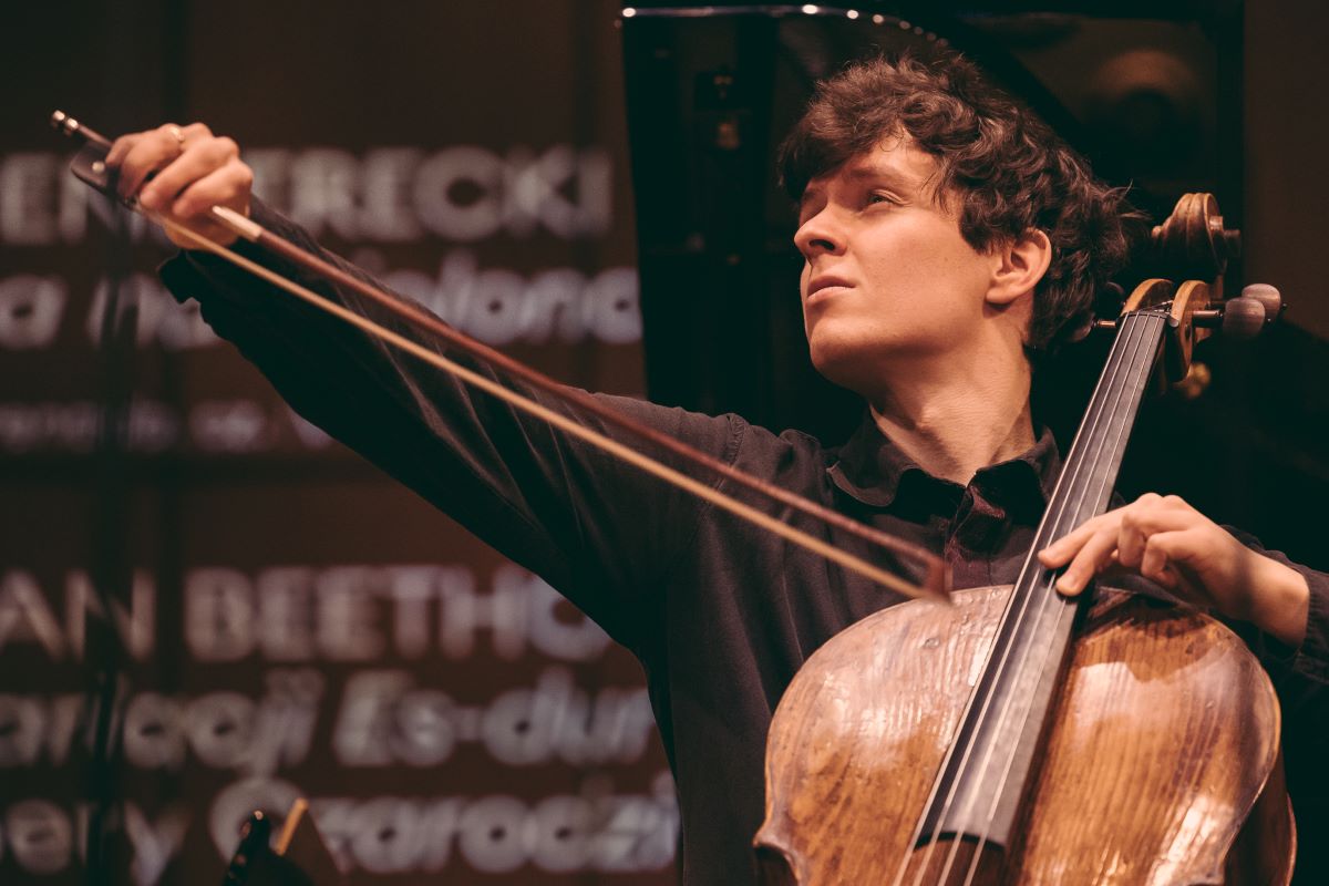 Vilém Vlček (zdroj International Krzysztof Penderecki Cello Competition, foto Piotr Markowski)