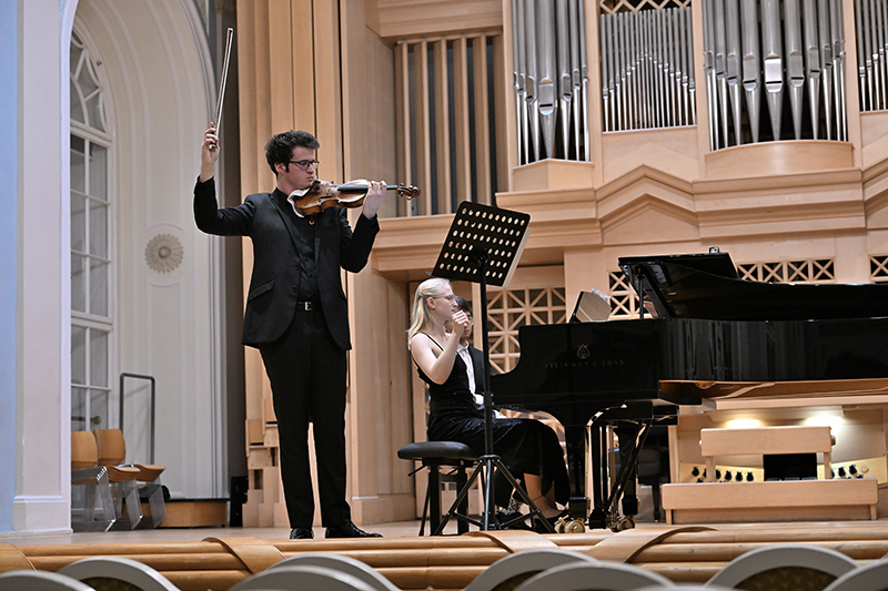 Kristian Mráček a Veronika Jaklová (foto se souhlasem Kristiana Mráčka)