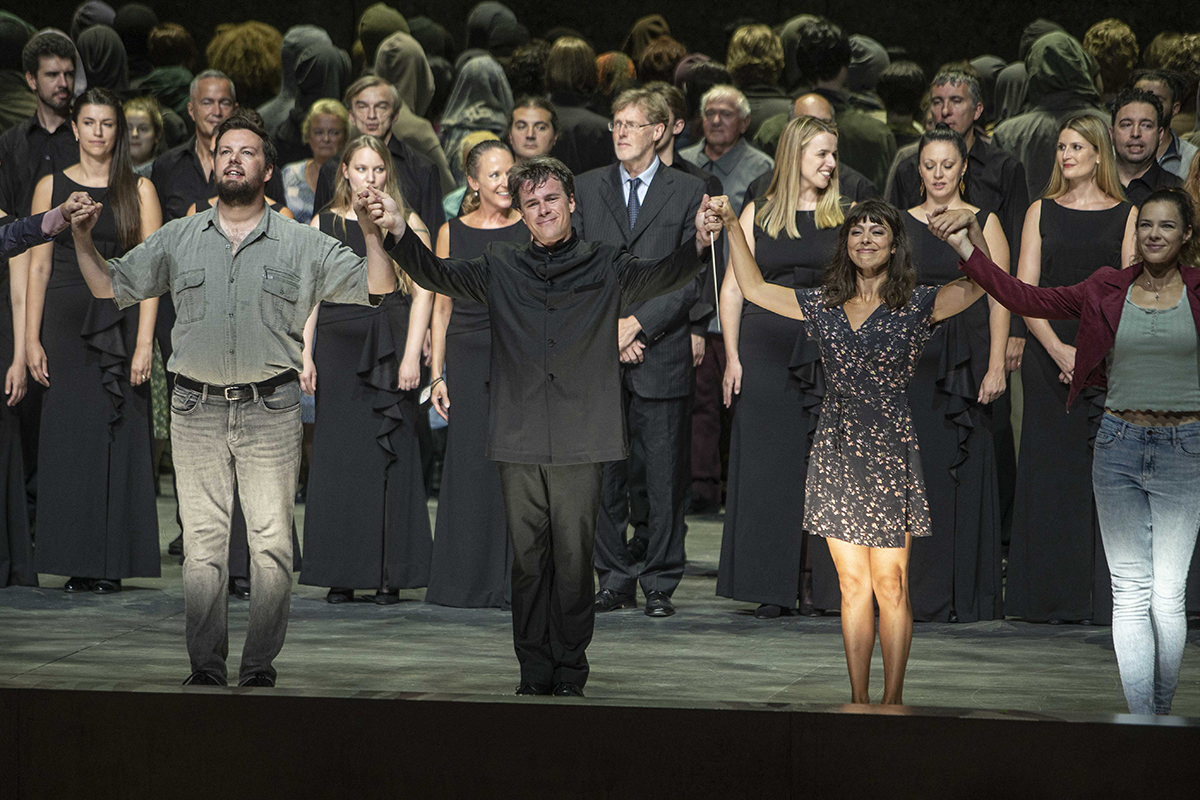 Leoš Janáček: Káťa Kabanová – David Butt Philip (Boris Grigorjevič), Jakub Hrůša (dirigent), Corinne Winters (Káťa), Jarmila Balážová (Varvara), Konzertvereinigung Wiener Staatsopernchor, Huw Rhys James (sbormistr) (zdroj Kateřina Motlová)