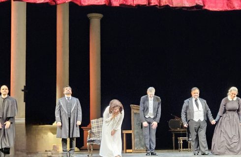 Giuseppe Verdi: La traviata, 12. ledna 2024, Národní divadlo Brno (foto Štěpán Karták)