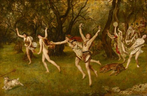 Maenads (John Collier, 1886, via Southwark Art Collection, London, licence Creative Commons CC BY-NC)