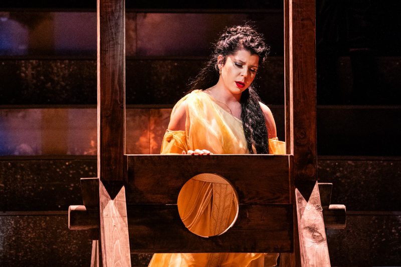 Giuseppe Verdi: Nabucco, Divadlo F. X. Šaldy v Liberci – Petra Vondrová (foto Daniel Dančevský)
