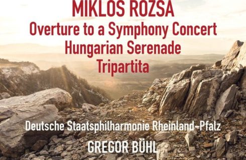 Přebal alba Miklós Rózsa: Orchestral Works (zdroj Capriccio Records)