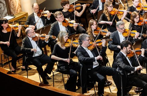 100. výročí Českého rozhlasu, 11. března 2024, Dvořákova síň Rudolfina, Praha – Symfonický orchestr Českého rozhlasu (foto Michal Fanta)