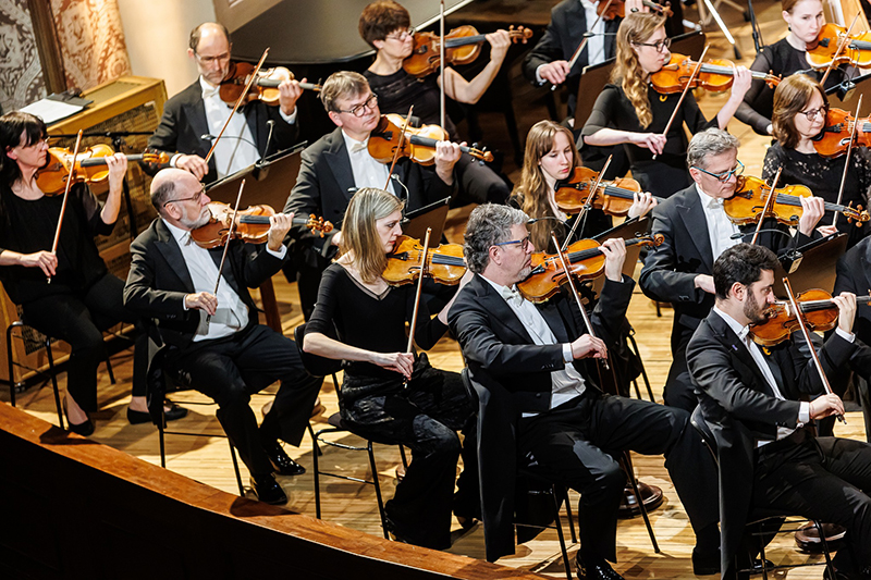 100. výročí Českého rozhlasu, 11. března 2024, Dvořákova síň Rudolfina, Praha – Symfonický orchestr Českého rozhlasu (foto Michal Fanta)