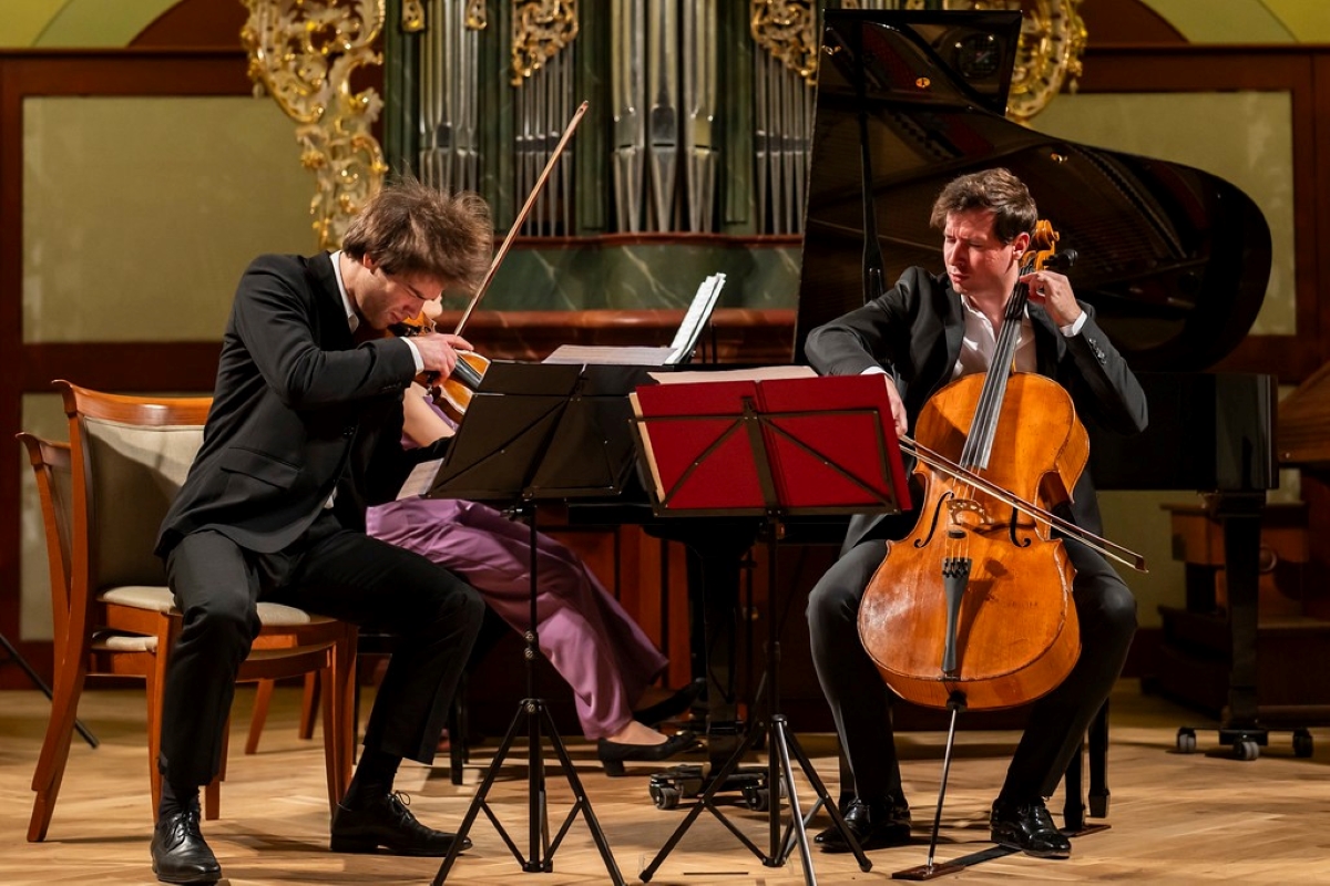 Fillip Zaykov, Vilém Petras, 25. března 2024, Profesní dům, Praha (zdroj PKF—Prague Philharmonia, foto Milan Mošna)