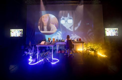 Magda Szpecht: Cyber Elf na Bazaar Festivalu 2024 (foto Vojtěch Brtnický)
