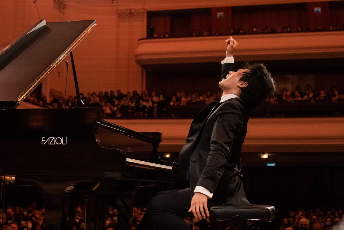 Bruce Lilu, 18. ročník International Chopin Piano Competition, 2021 (zdroj International Chopin Piano Competition, foto Wojciech Grzędziński)