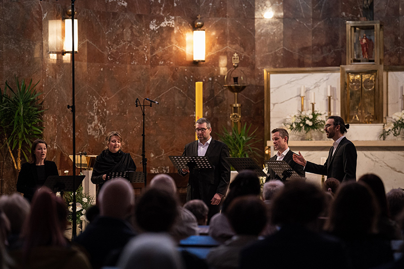 Velikonoční festival duchovní hudby – Cappella Mariana: Martin Smolka, 5. dubna 2024, Kostel sv. Augustina, Brno (foto Jakub Joch)