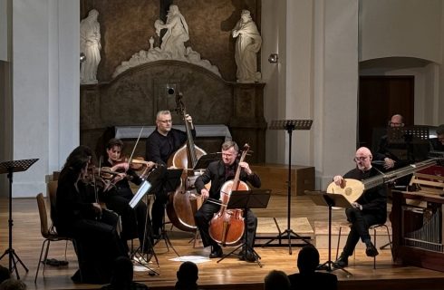 Musica Florea: Neznámý Leoš Janáček a počátky baroka, 10. dubna 2024, Sál Milosrdných bratří, Brno (zdroj Musica Florea, foto Ondřej Koutník)