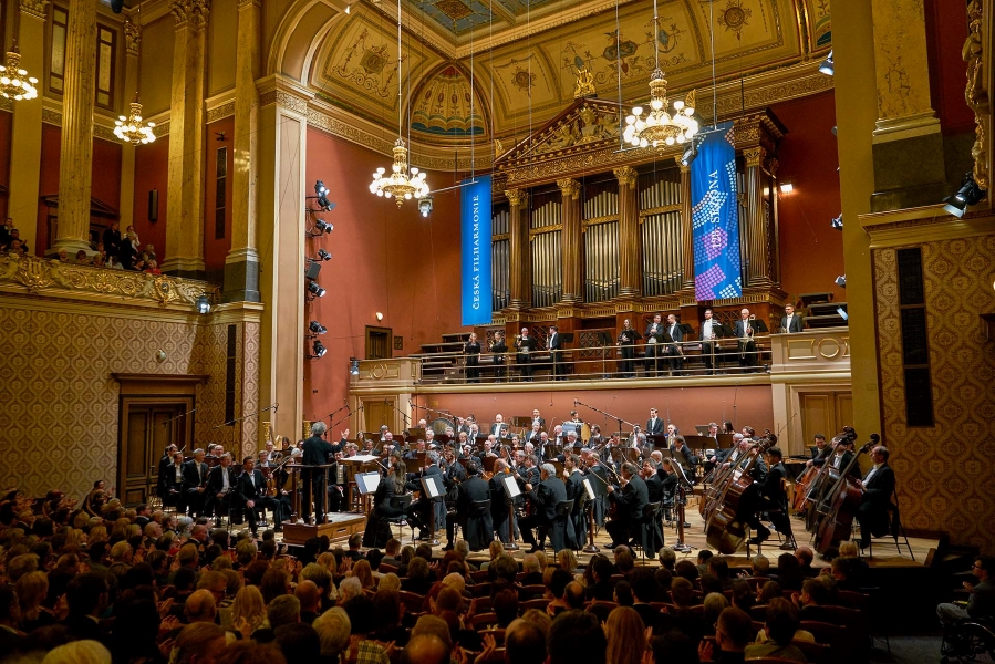 Dmitrij Šostakovič: Symfonie č. 7 C dur, op. 60 „Leningradská“ – Semjon Byčkov, Česká filharmonie, 24. dubna 2024, Rudolfinum, Praha (zdroj Česká filharmonie)