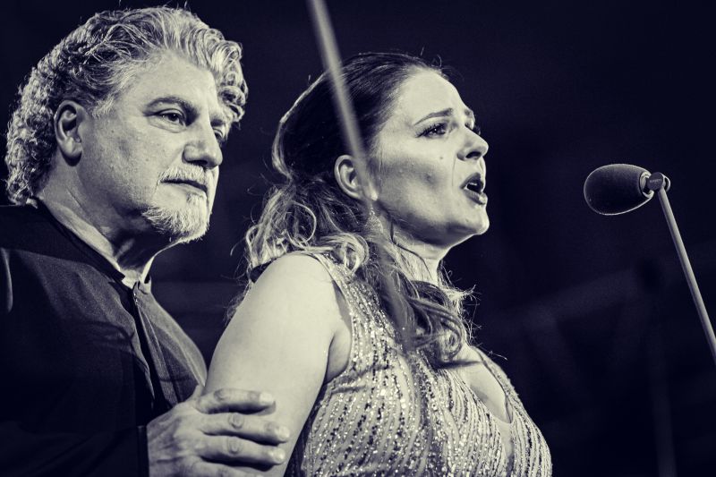 José Cura, Eva Hornyáková – Gala koncert Slovenské filharmonie (zdroj Eva Hornyáková) 