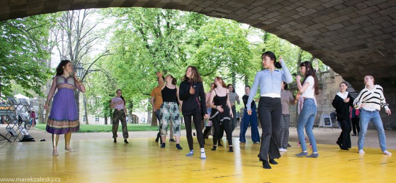 Taneční workshopy Mezinárodního dne tance (foto Marek Záleský)