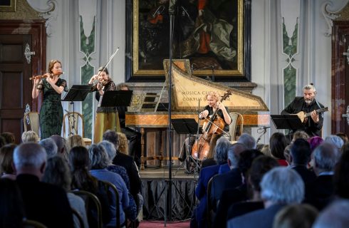 Collegium Marianum, Barokní podvečery: Apollón & Dionýsos, 21. května 2024, Břevnovský klášter – Tereziánský sál, Praha (zdroj Collegium Marianum, foto Petra Hajská)