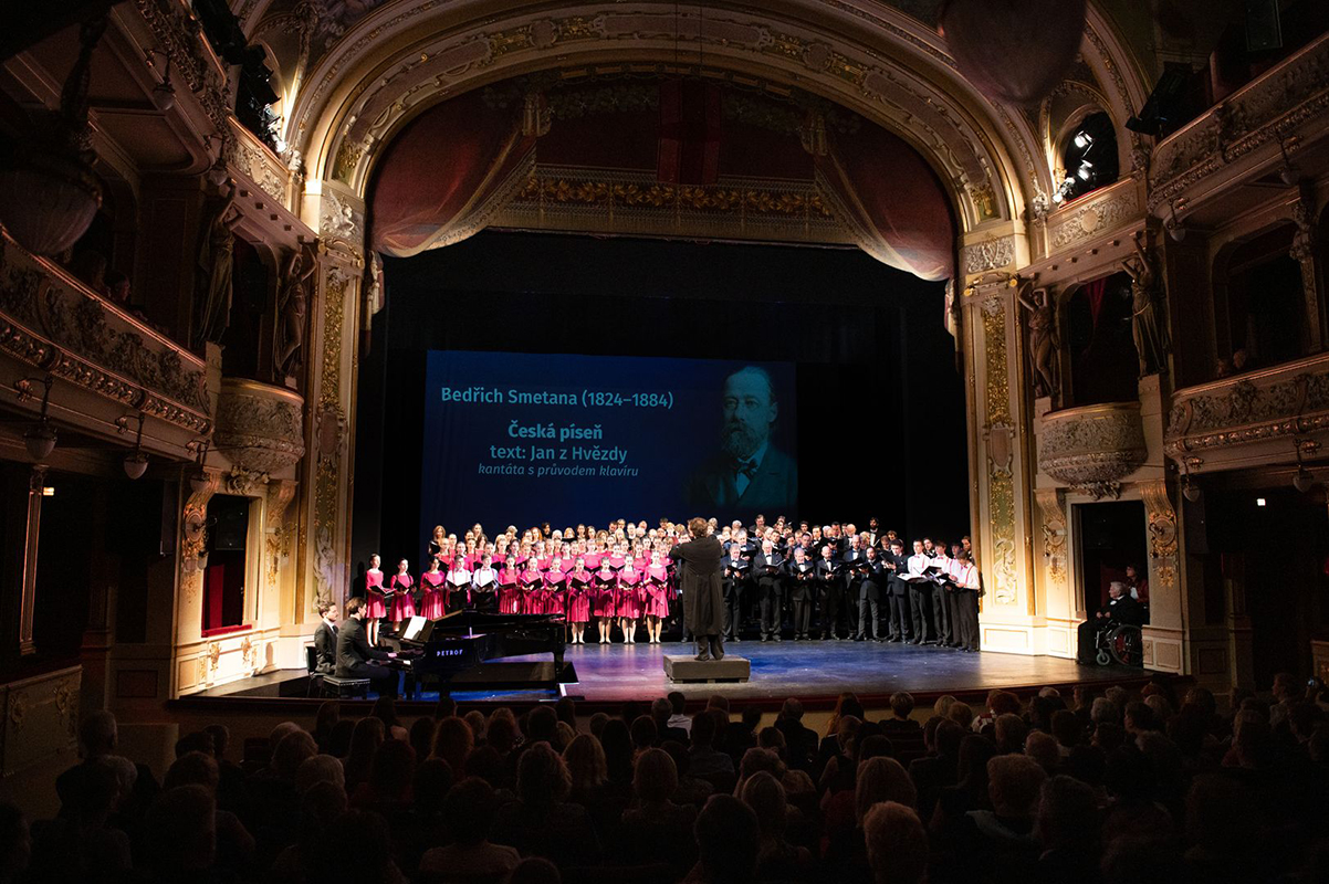 Smetanovy sbory ve Velkém, 9. května 2024, Velké divadlo, Plzeň (zdroj Divadlo J. K. Tyla)