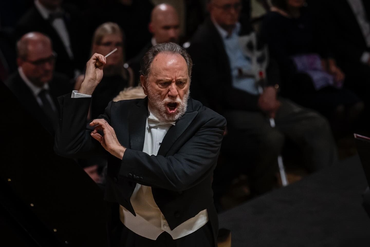 Pražské jaro: Riccardo Chailly, 20. května 2024, Obecní dům, Praha (zdroj Pražské jaro, foto Milan Mošna)