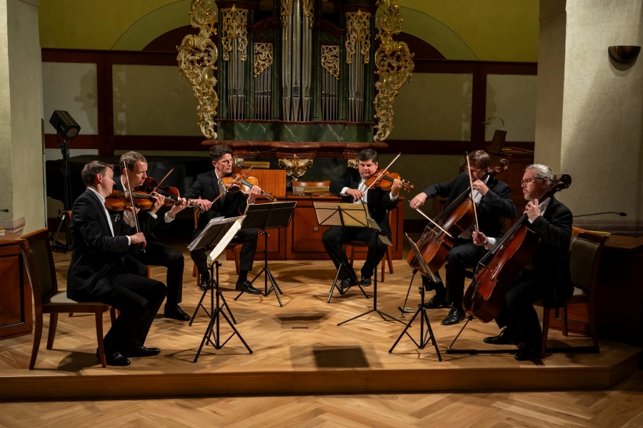 Bennewitzovo kvarteto, 27. května 2024, Barokní reflektář Profesního domu, Praha (zdroj Prague Philharmonia)