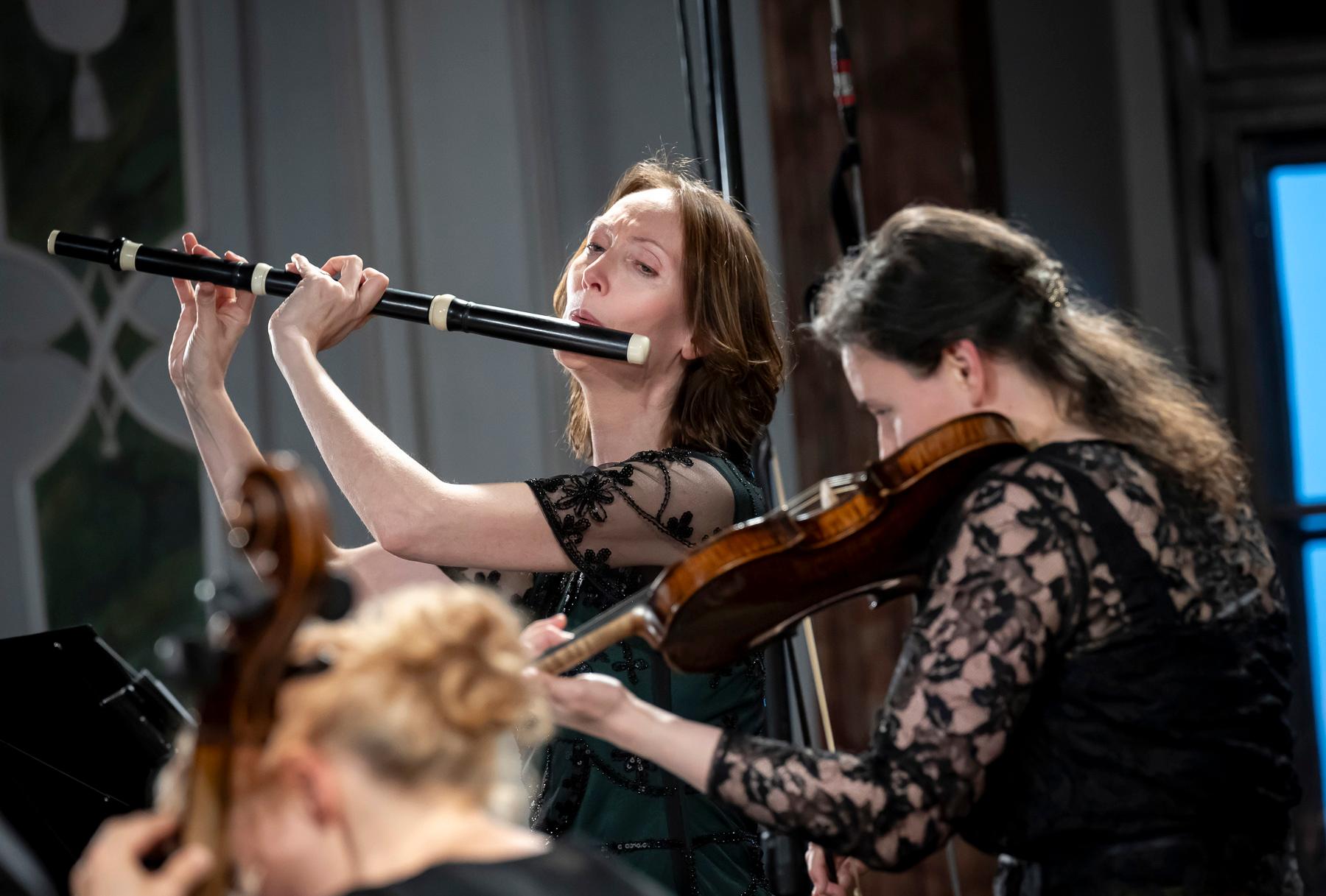 Barokní podvečery: Apollón & Dionýsos – Jana Semerádová, 21. května 2024, Břevnovský klášter – Tereziánský sál, Praha (zdroj Collegium Marianum, foto Petra Hajská)