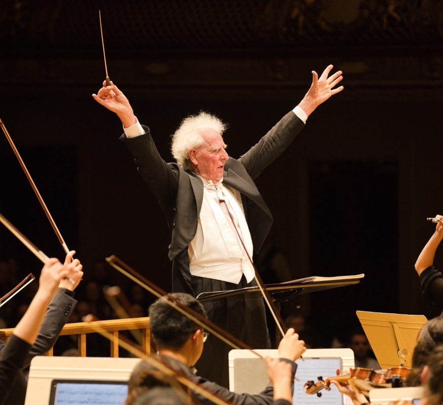 Benjamin Zander (zdroj Boston Philharmonic Youth Orchestra, foto Hilary Scott)