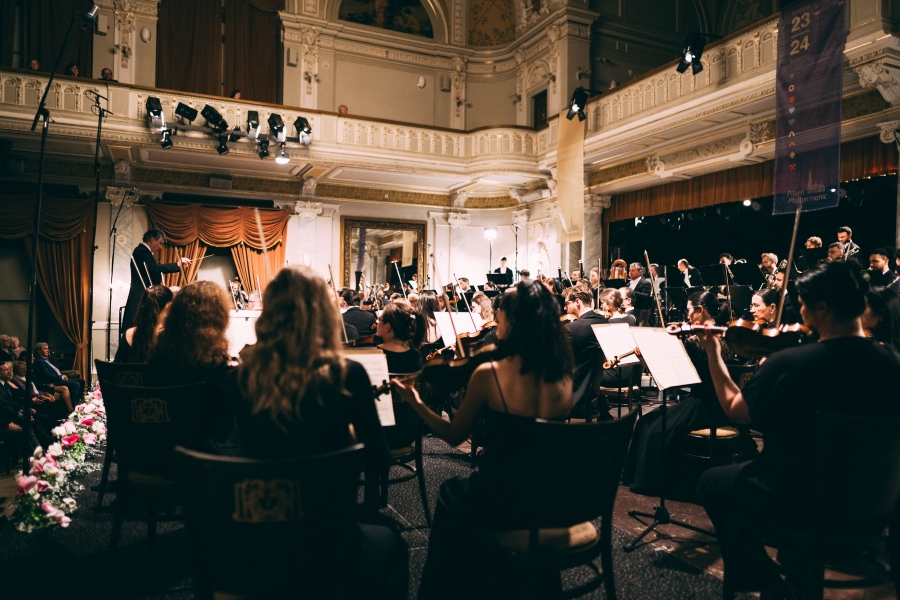 Plzeňská filharmonie, Rémy Ballot 6. června 2024, Měšťanská beseda, Plzeň (zdroj Plzeňská filharmonie)